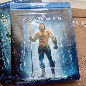 Aquaman Blu-Ray + DVD  PG-13 Jason Momoa